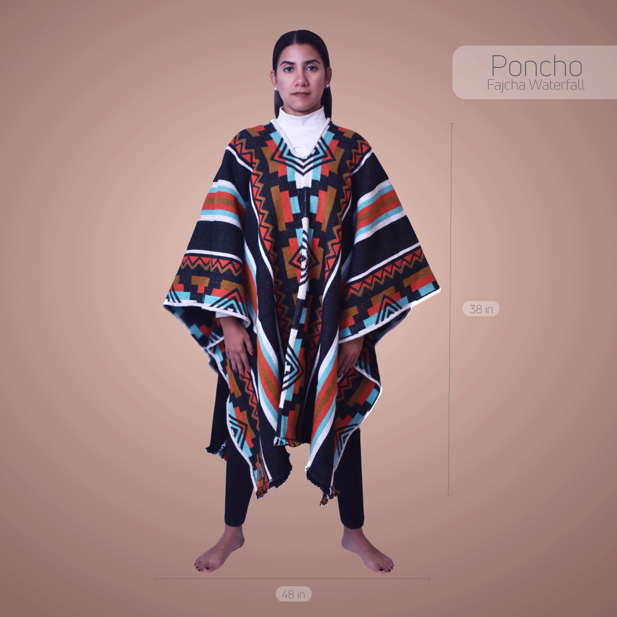 Wool Ponchos - Fajcha Waterfall