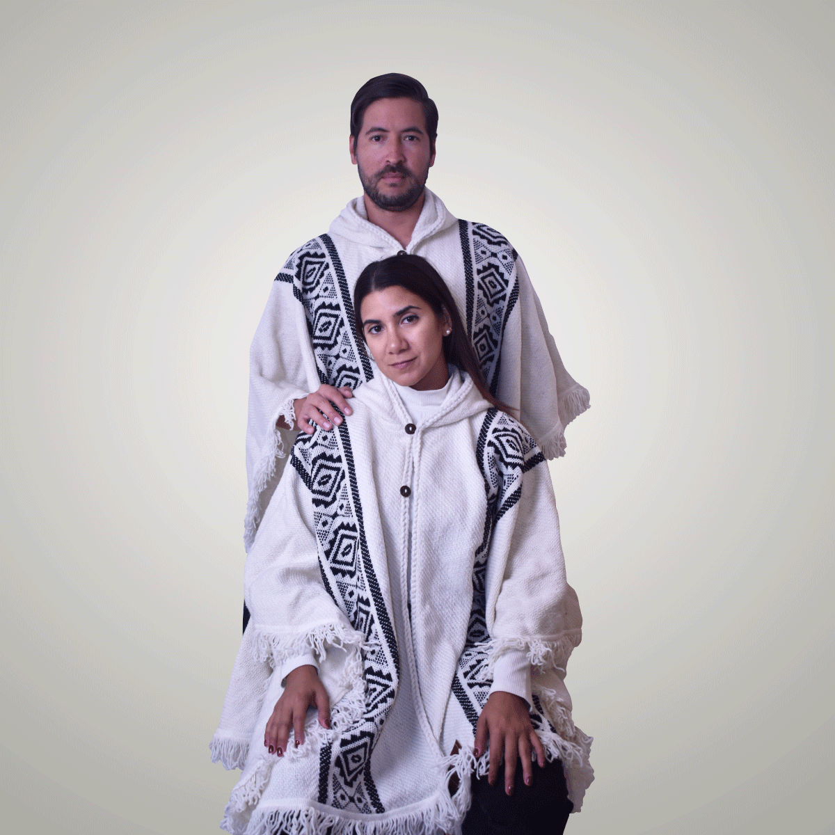 Wool Ponchos - Kunu Rabbit