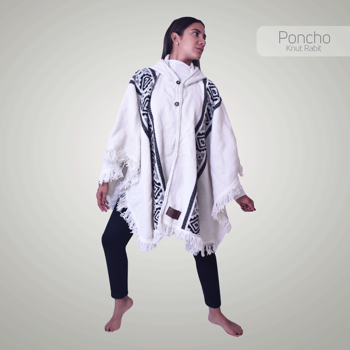 Wool Ponchos - Kunu Rabbit
