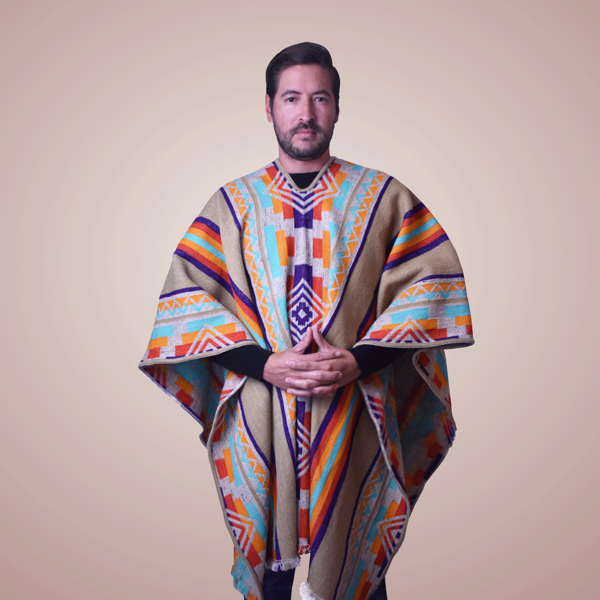 Wool Ponchos - Ladybug Kallamuchu