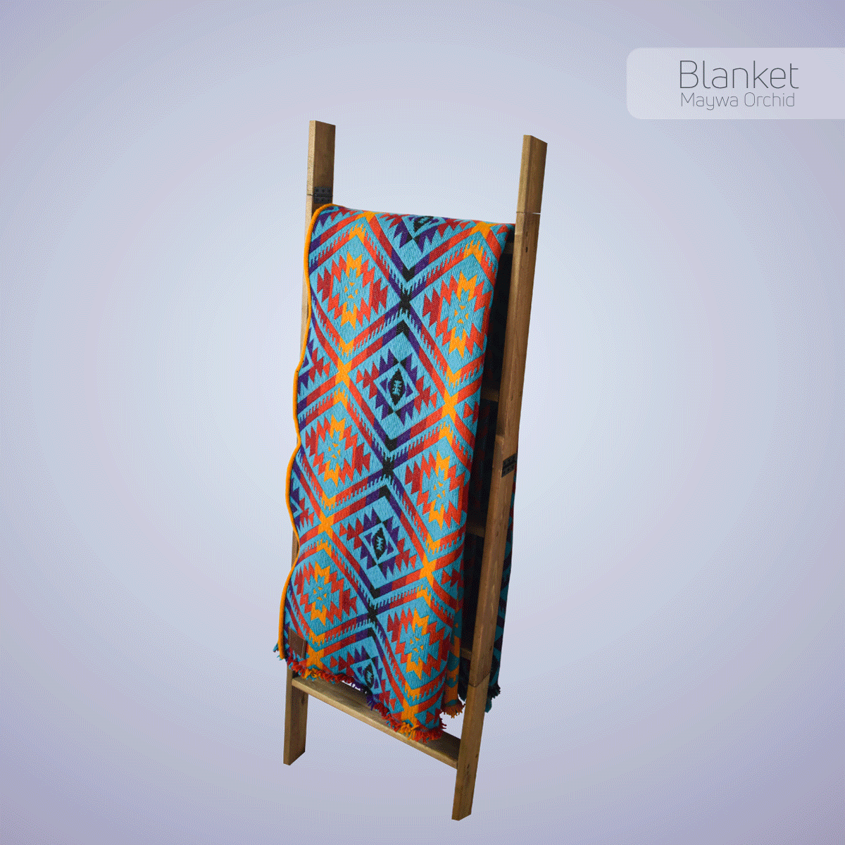 Wool Blankets - Maywa Orchid