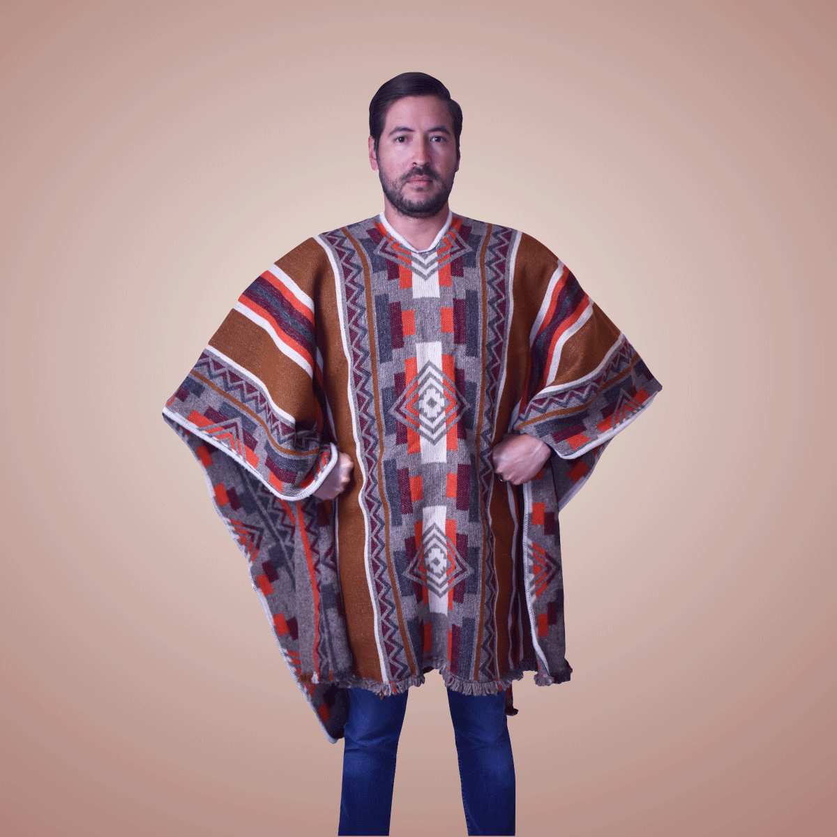 Wool Ponchos - Nina Fire
