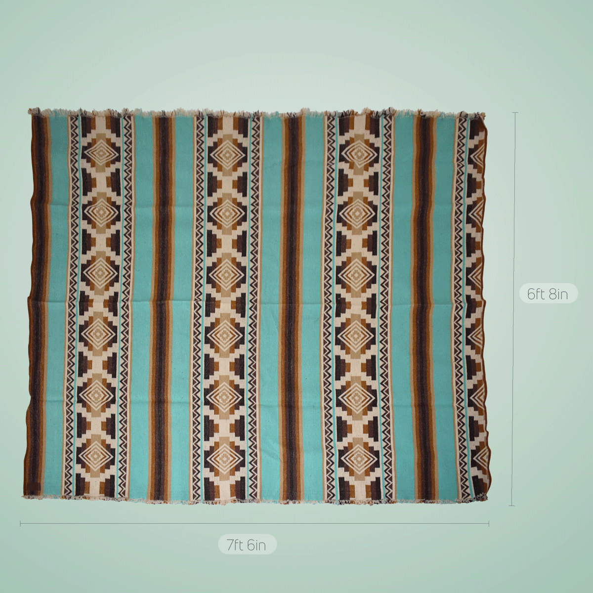 Wool Blankets - Pallcha Flowers of virtues