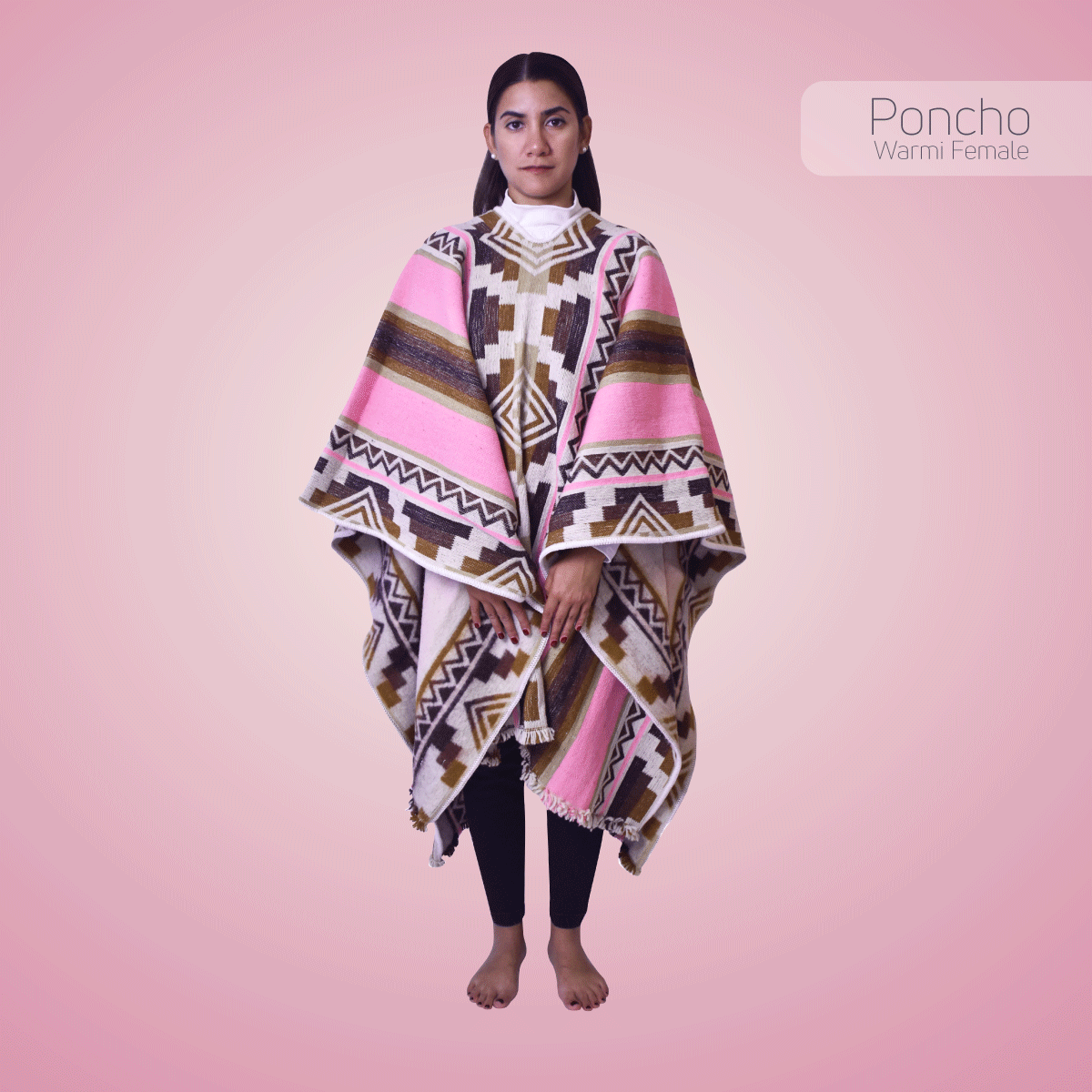 Wool Ponchos - Warmi Female