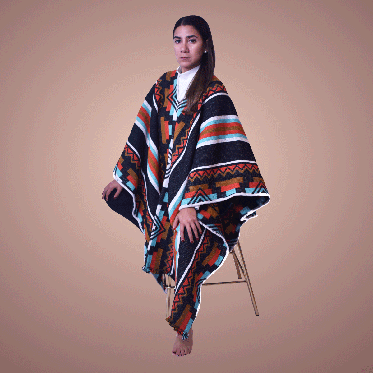Wool Ponchos - Fajcha Waterfall