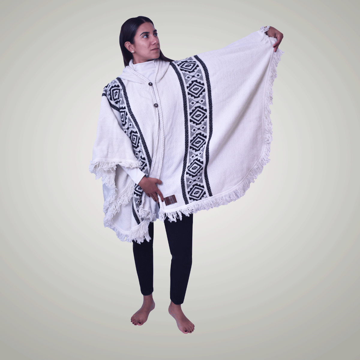 Wool Ponchos - Kunu Rabbit