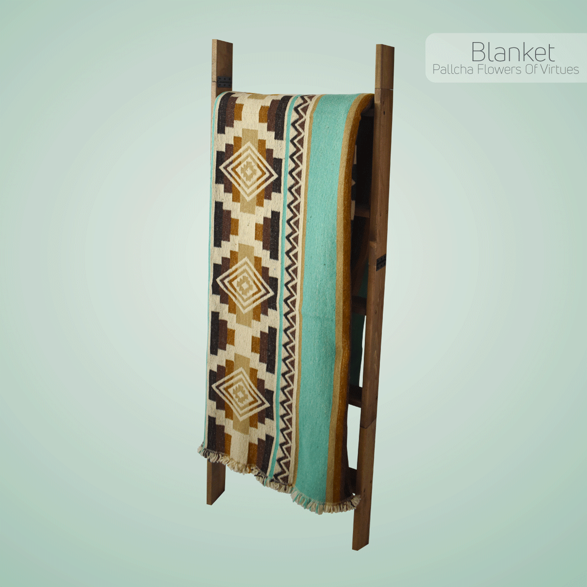 Wool Blankets - Pallcha Flowers of virtues