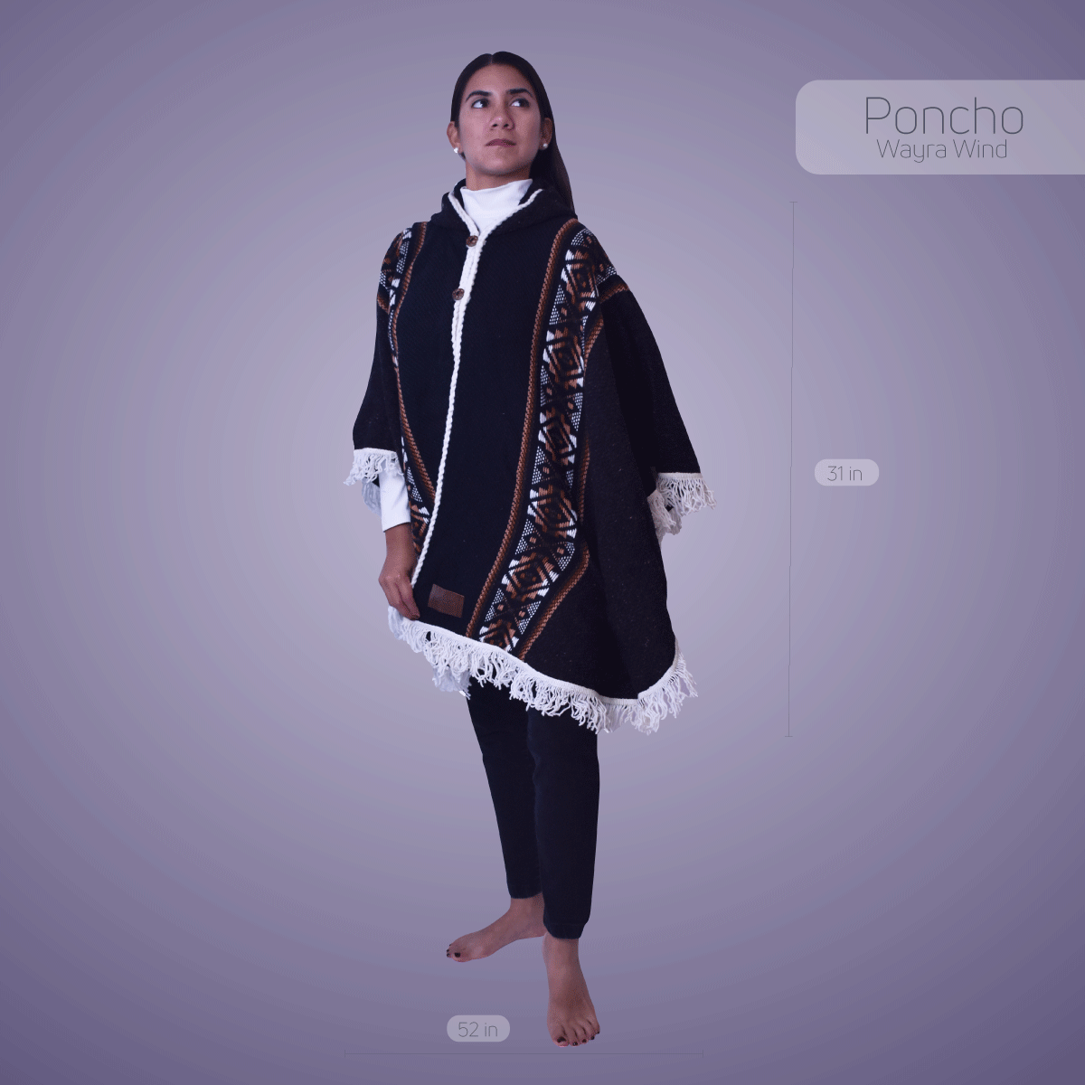 Wool Ponchos - Wayra Wind